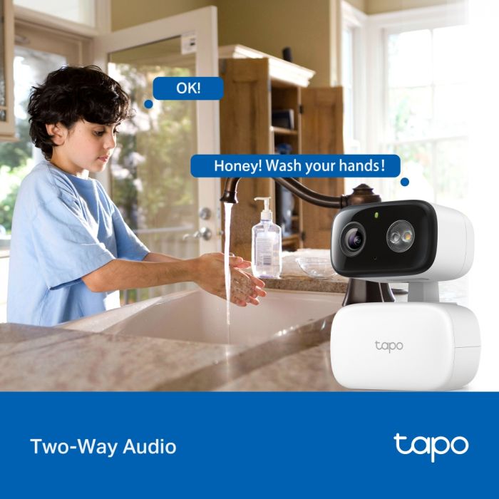 IP-Камера TP-LINK Tapo C206 FHD N300 microSD motion detection. зовнішня/внутрішня, AI