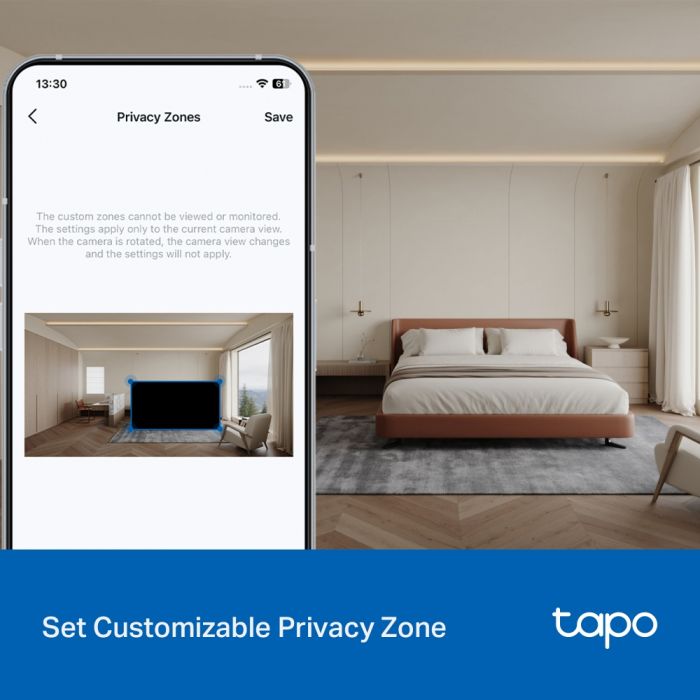 IP-Камера TP-LINK Tapo C216 3MP N300 microSD motion detection. зовнішня/внутрішня, AI