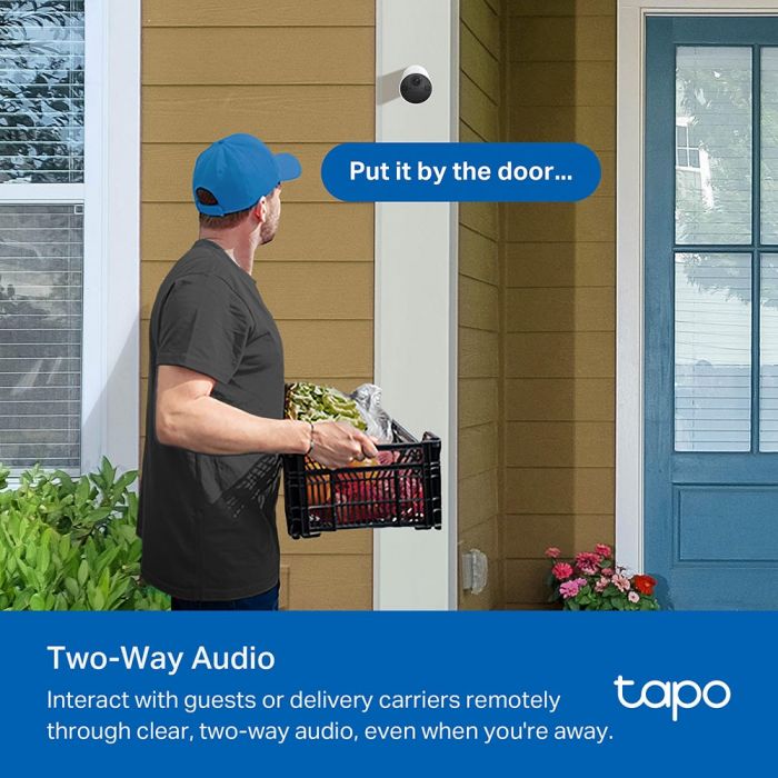 IP-Камера TP-LINK Tapo C410 3MP N300 microSD motion detection, зовнішня/внутрішня