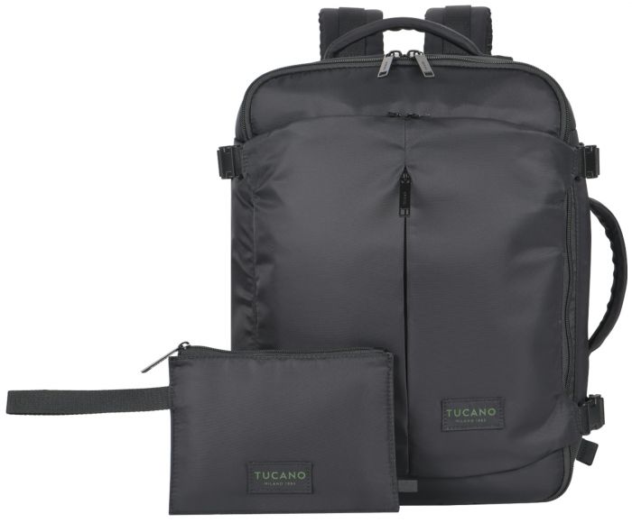Рюкзак дорожній Tucano TUGO Premium CABIN 16", 23л, чорний