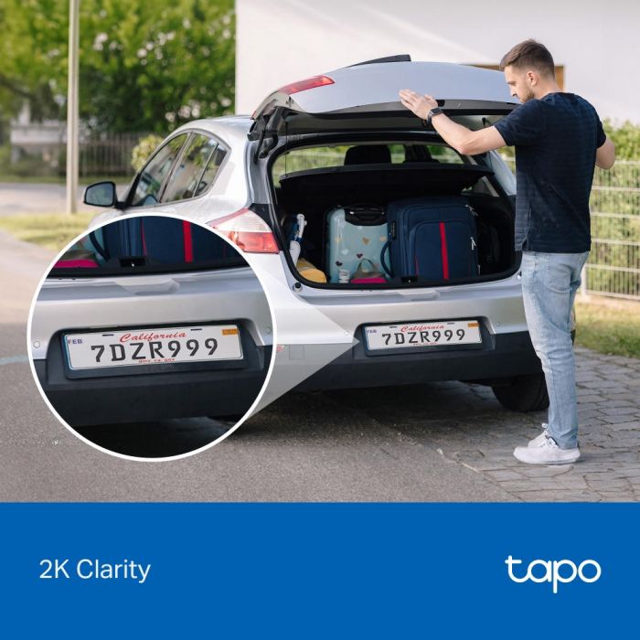 Комплект розумної бездротової камери TP-LINK TAPO C411 KIT 2K QHD та сонячної панелі