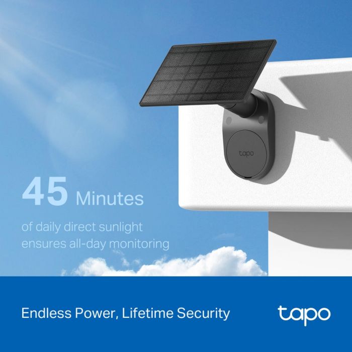 Комплект розумної бездротової камери TP-LINK TAPO C411 KIT 2K QHD та сонячної панелі