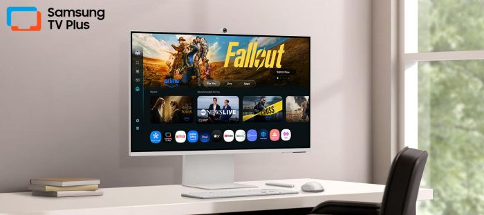 Монітор Samsung 32"S32FM803 2xHDMI, USB, Bluetooth, MM, VA, 3840x2160, 4ms