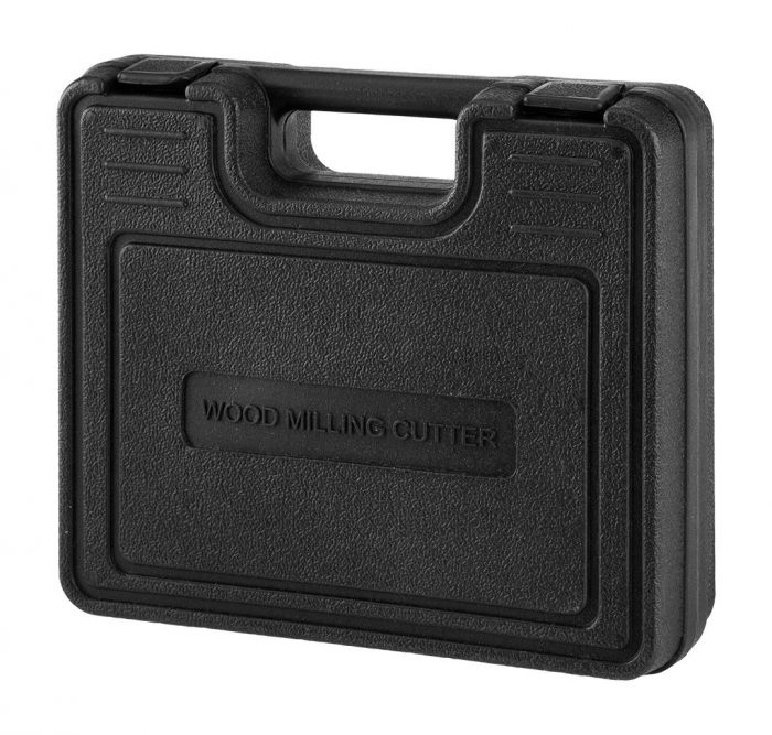 Набір фрез по дереву GRAPHITE твердосплавні 6мм 12шт