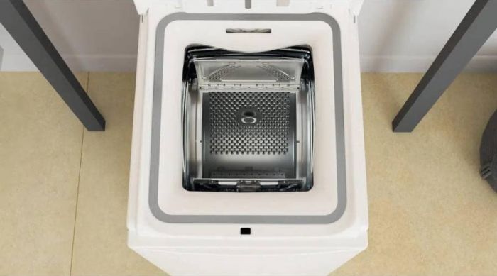 Пральна машина Whirlpool вертикальна, 6кг, 1000, C, 60см, дисплей, білий