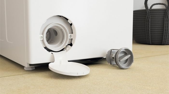Пральна машина Whirlpool вертикальна, 6кг, 1200, B, 60см, дисплей, інвертор, білий