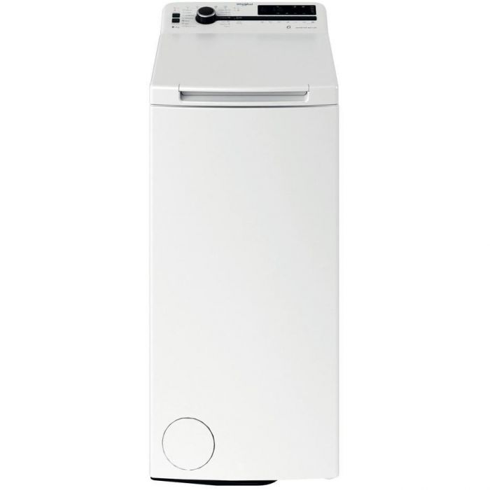 Пральна машина Whirlpool вертикальна, 6кг, 1200, B, 60см, дисплей, інвертор, білий