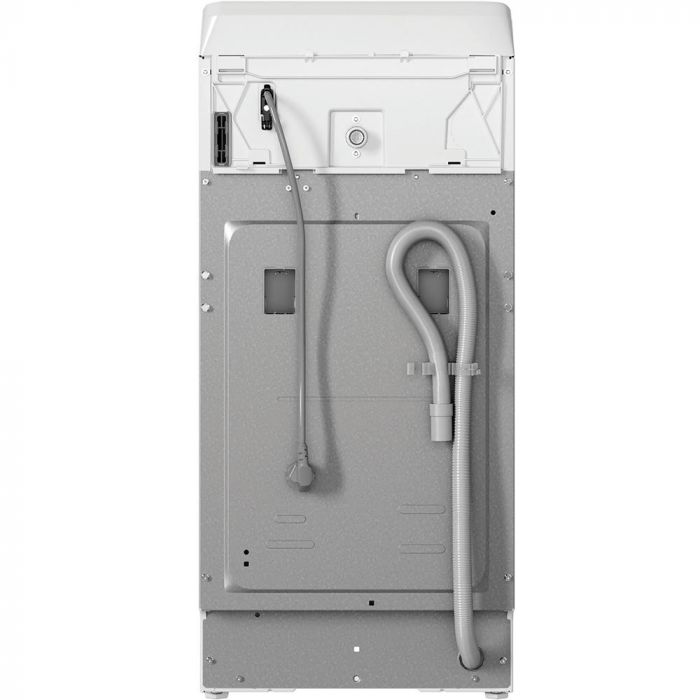 Пральна машина Whirlpool вертикальна, 7кг, 1200, B, 60см, дисплей, інвертор, білий