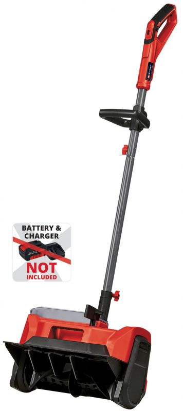 Машина снігоприбиральна акумуляторна Einhell GE-ST 36/40 Li E-Solo 2x18В ширина 40м викид 6м глибина 20см 6.5кг без АКБ та ЗП
