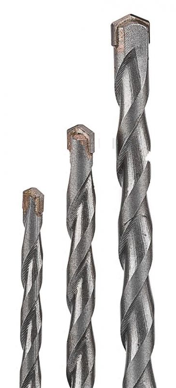 Набір свердел по бетону GRAPHITE 4-10мм, кейс, 5шт