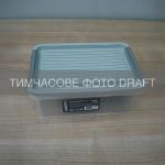 Контейнер для зберігання харчових продуктів ARDESTO Fresh 2.8л, пластик, прямокутна, сірий