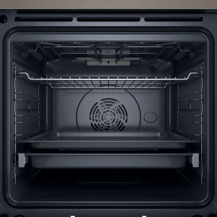 Духова шафа Whirlpool електрична, 73л, A+, дисплей, конвекція, телескопічні напрямні, бежевий