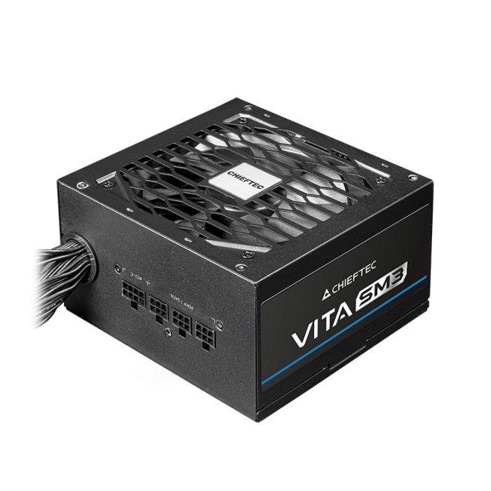 Блок живлення CHIEFTEC Vita SM3  (750W), >85%, 80+ Bronze, 120мм, 1xMB 24pin(20+4), 2xCPU 8pin(4+4), 3xMolex, 6xSATA, 4xPCIe 8pin(6+2), 1xPCIe GEN5 16pin, Modular