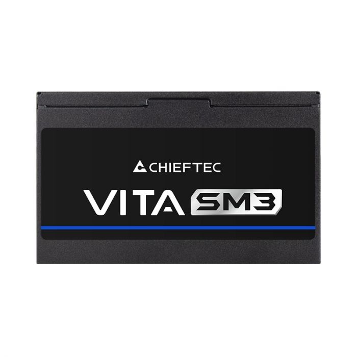 Блок живлення CHIEFTEC Vita SM3  (750W), >85%, 80+ Bronze, 120мм, 1xMB 24pin(20+4), 2xCPU 8pin(4+4), 3xMolex, 6xSATA, 4xPCIe 8pin(6+2), 1xPCIe GEN5 16pin, Modular