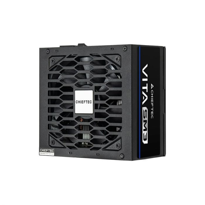 Блок живлення CHIEFTEC Vita SM3  (850W), >85%, 80+ Bronze, 120мм, 1xMB 24pin(20+4), 2xCPU 8pin(4+4), 3xMolex, 6xSATA, 4xPCIe 8pin(6+2), 1xPCIe GEN5 16pin, Modular