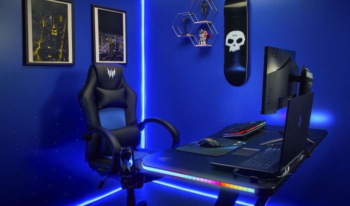 Стіл Acer Predator RGB (120x60 см), чорний
