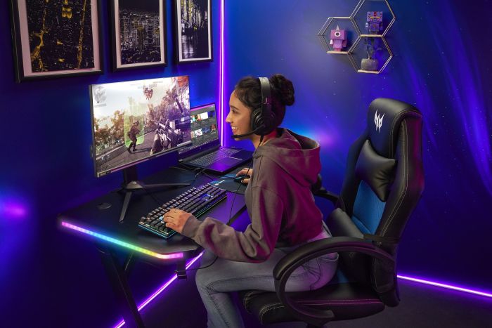 Стіл Acer Predator RGB (120x60 см), чорний