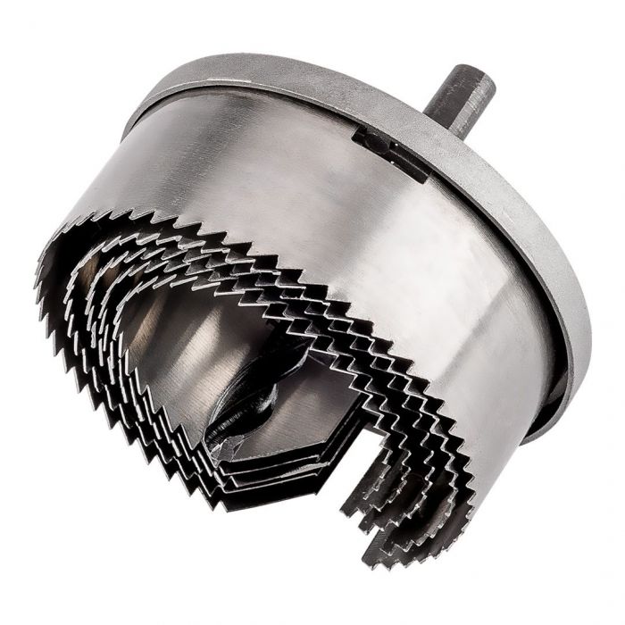 Коронки по дереву GRAPHITE 60,67,74,81,95мм, 5шт