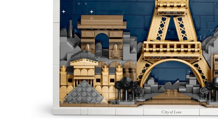 Конструктор LEGO Architecture Париж — місто кохання