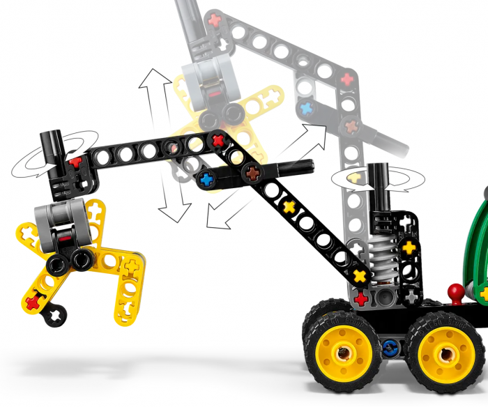 Конструктор LEGO Technic Колісний комбайн John Deere 1470H