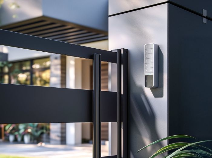 Бездротова зовнішня клавіатура Ajax KeyPad Outdoor Jeweller, біла