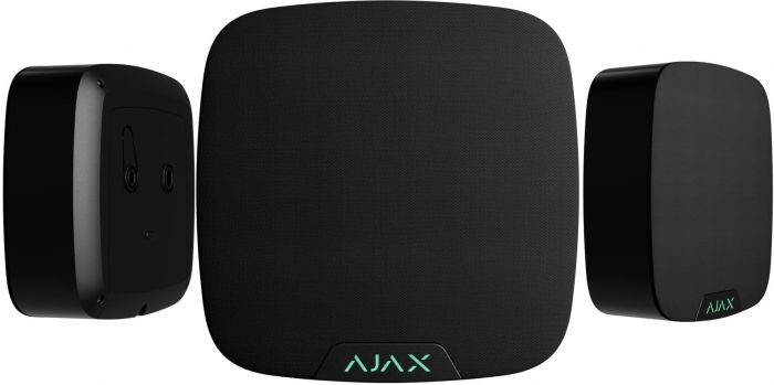 Бездротовий голосовий модуль Ajax SpeakerPhone, Full-duplex, 103Db, Jeweller, Wings, чорний