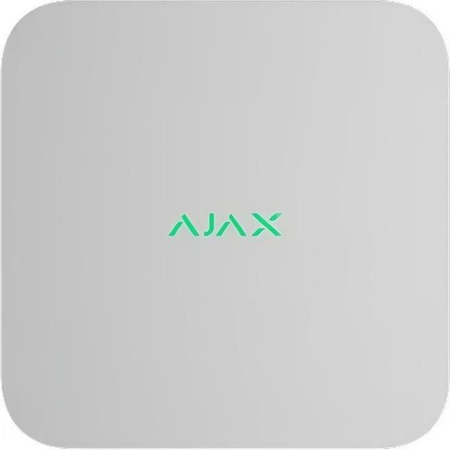 Мережевий відеореєстратор Ajax NVR DC white, 16 каналів, 12V, білий