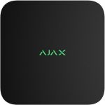 Мережевий відеореєстратор Ajax NVR DC black, 8 каналів, 12V, чорний