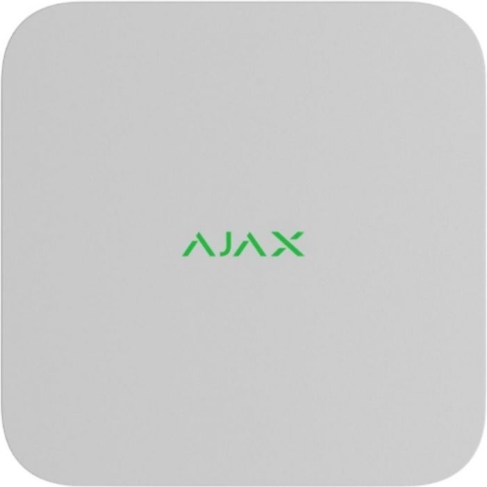 Мережевий відеореєстратор Ajax NVR DC white, 8 каналів, 12V, білий