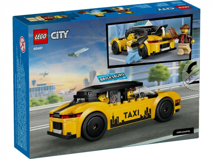 Конструктор LEGO City Жовте таксі