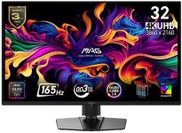 Монітор MSI 31.5" MAG 322UP-E16 2xHDMI, DP, USB-C, Audio, QD-OLED, 3840x2160, 165Hz, 0.03ms, sRGB 138%, FreeSync, HAS, HDR400