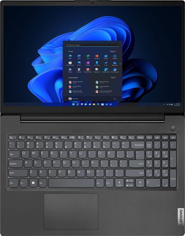 Ноутбук Lenovo V15-G4 15.6" FHD IPS AG, AMD R5-7520U, 16GB, F512GB, UMA, DOS, чорний