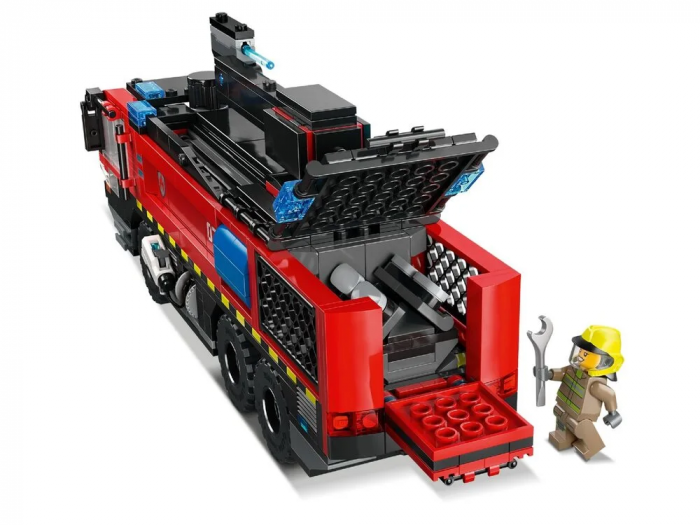 Конструктор LEGO City Пожежна вантажівка в аеропорту