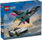 Конструктор LEGO City Реактивний літак проти автомобіля