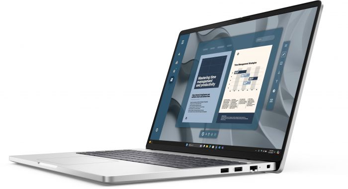 Ноутбук Dell Pro 16 16" FHD+ IPS AG, Intel U7-255U, 32GB, F1TB, UMA, Lin, сріблястий
