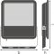 Прожектор LEDVANCE FLOODLIGHT 133Вт 20000Лм 4000K чорний