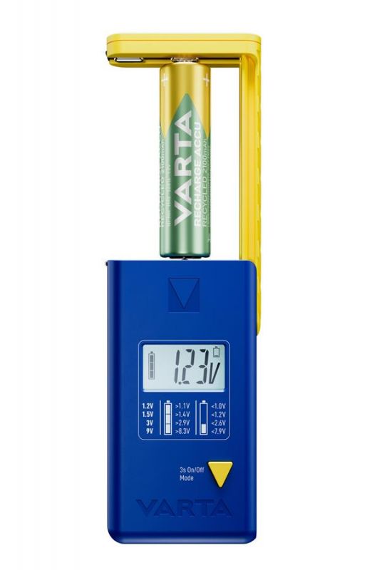 Цифровий тестер Varta LCD цифровий тестер батарейок