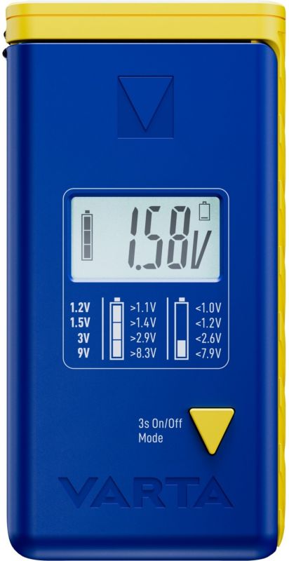 Цифровий тестер Varta LCD цифровий тестер батарейок