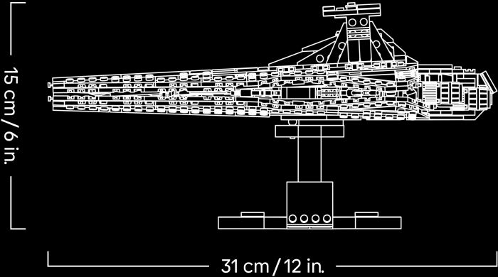 Конструктор LEGO Star Wars Зоряний крейсер класу «Венатор»
