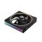 Корпусний вентилятор Zalman ZM-DF120  ARGB,  120мм, 800-2300rpm, 4pin, PWM, 3pin+5VARGB, 34,5dBa, POGO pin, Magnetic,  чорний
