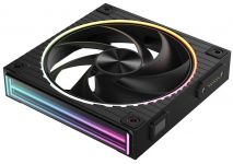 Корпусний вентилятор Zalman ZM-DF120  ARGB,  120мм, 800-2300rpm, 4pin, PWM, 3pin+5VARGB, 34,5dBa, POGO pin, Magnetic,  чорний