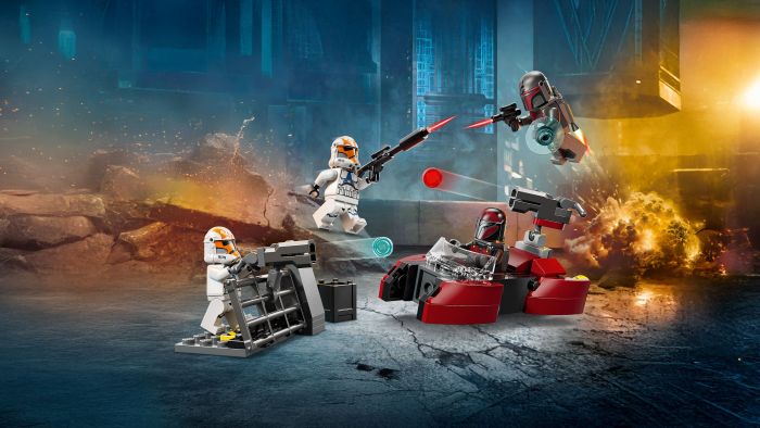 Конструктор LEGO Star Wars Бойовий комплект «Облога Мандалора»