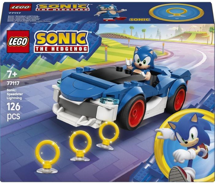 Конструктор LEGO Sonic Сонік: спідстер «Блискавка»