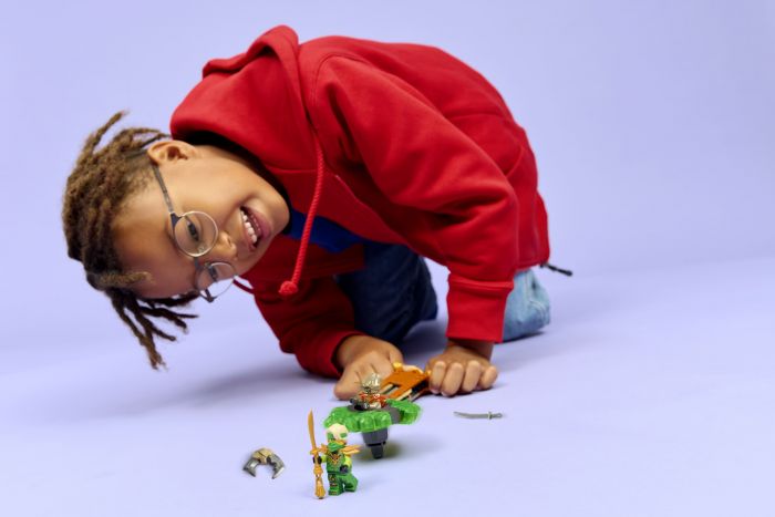 Конструктор LEGO Ninjago Ллойд проти спінера земельного монстра