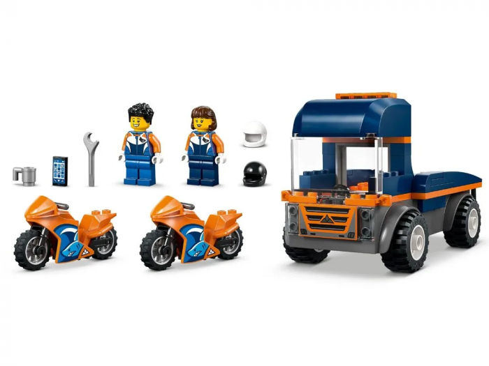 Конструктор LEGO City Транспортер мотоциклів