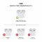 Чохол UAG для AirPods Pro (Gen 3, 2025), Plasma, Black