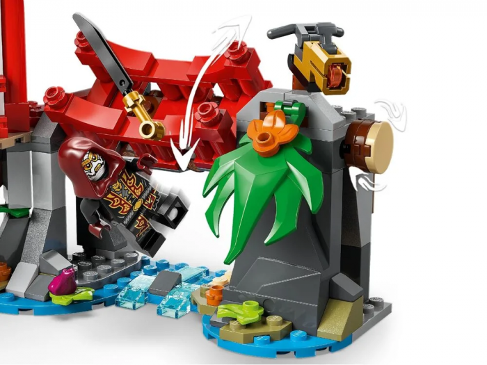Конструктор LEGO Ninjago Автомобільна битва ніндзя біля будинку на дереві