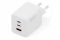 Зарядний пристрій DIGITUS GaN 2хUSB-C, 1хUSB-A, 100W