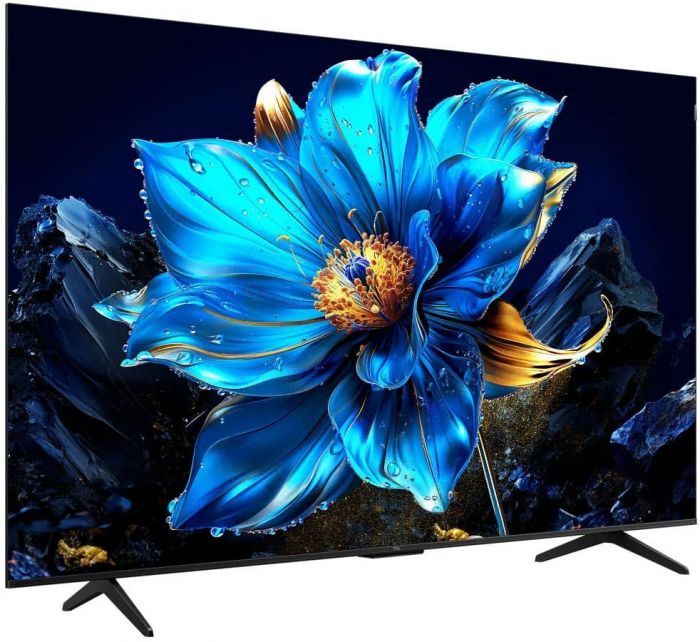 Телевізор 65" TCL QLED 4K 60Hz Smart Google TV Black