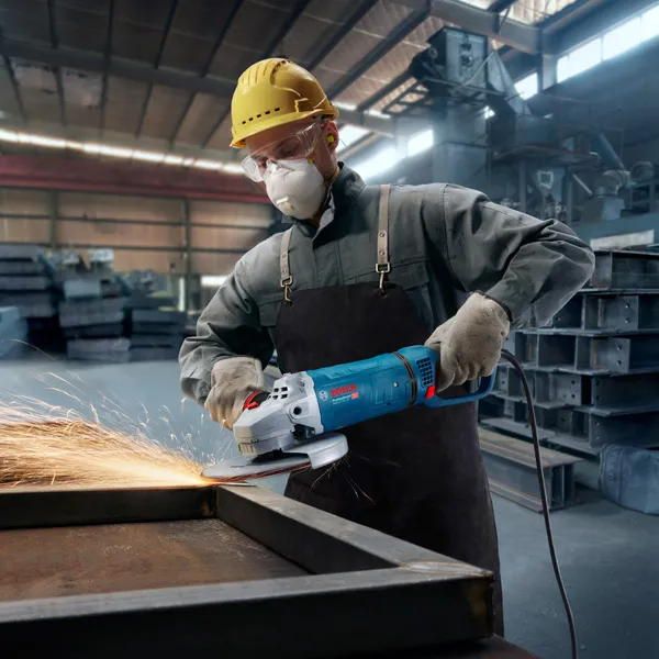 Шліфмашина кутова Bosch Professional GWS 27-230 JR 230В 230мм 2700Вт 5800-6500об/хв поворотна ручка 6.3кг